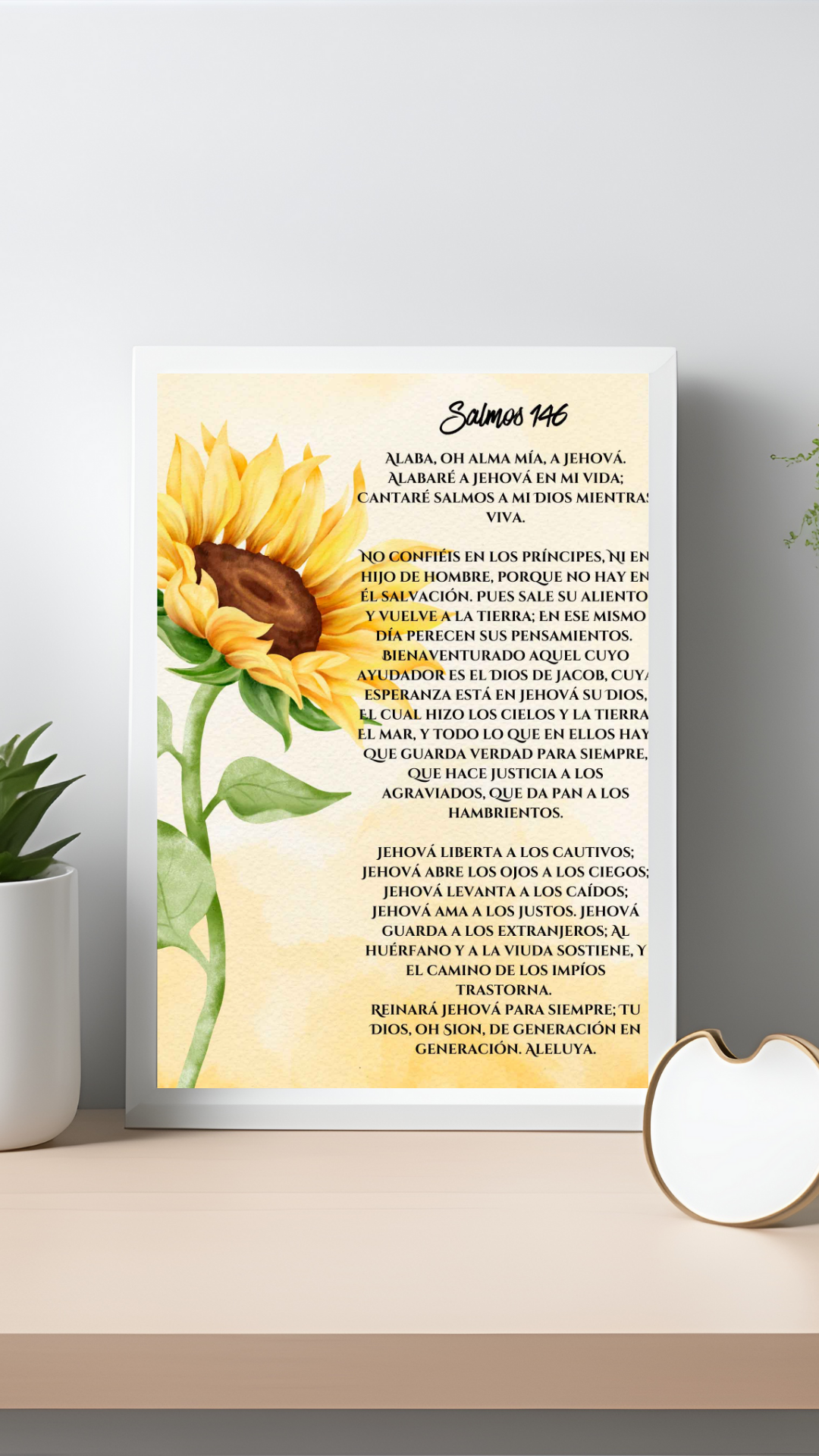 Cuadros con mensajes bíblicos y positivos - Imagen 34