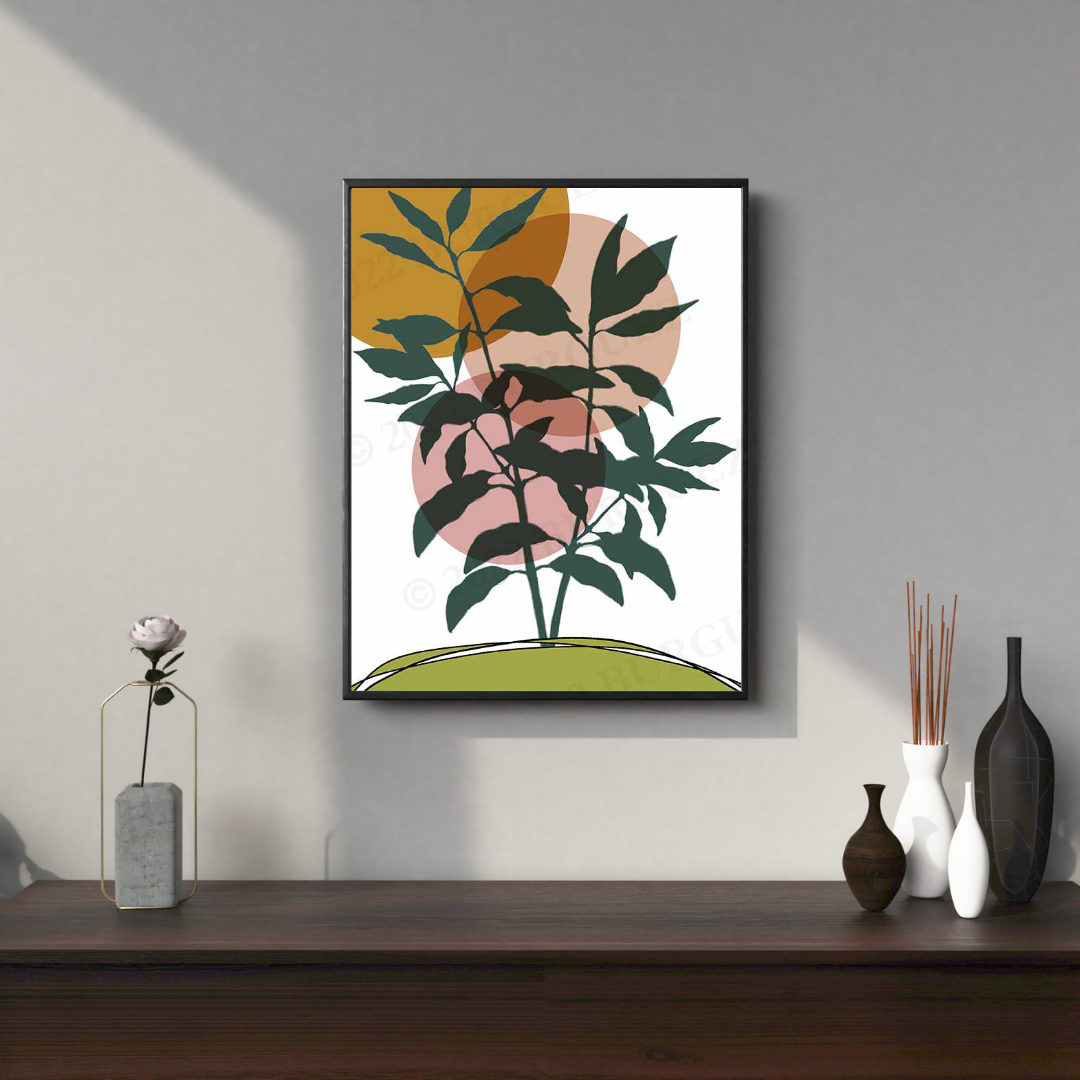 Cuadros modernos de flores - Imagen 10