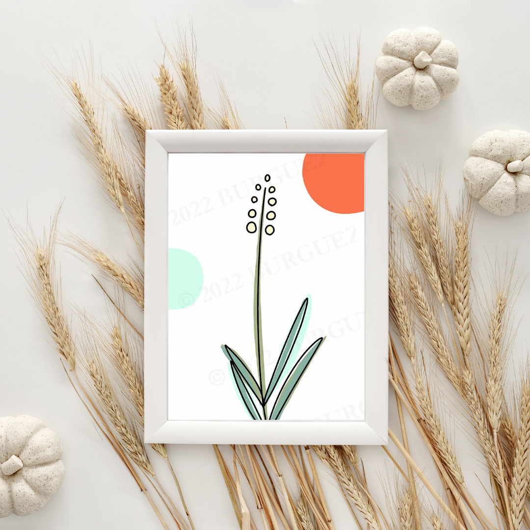Cuadros modernos de flores - Imagen 7