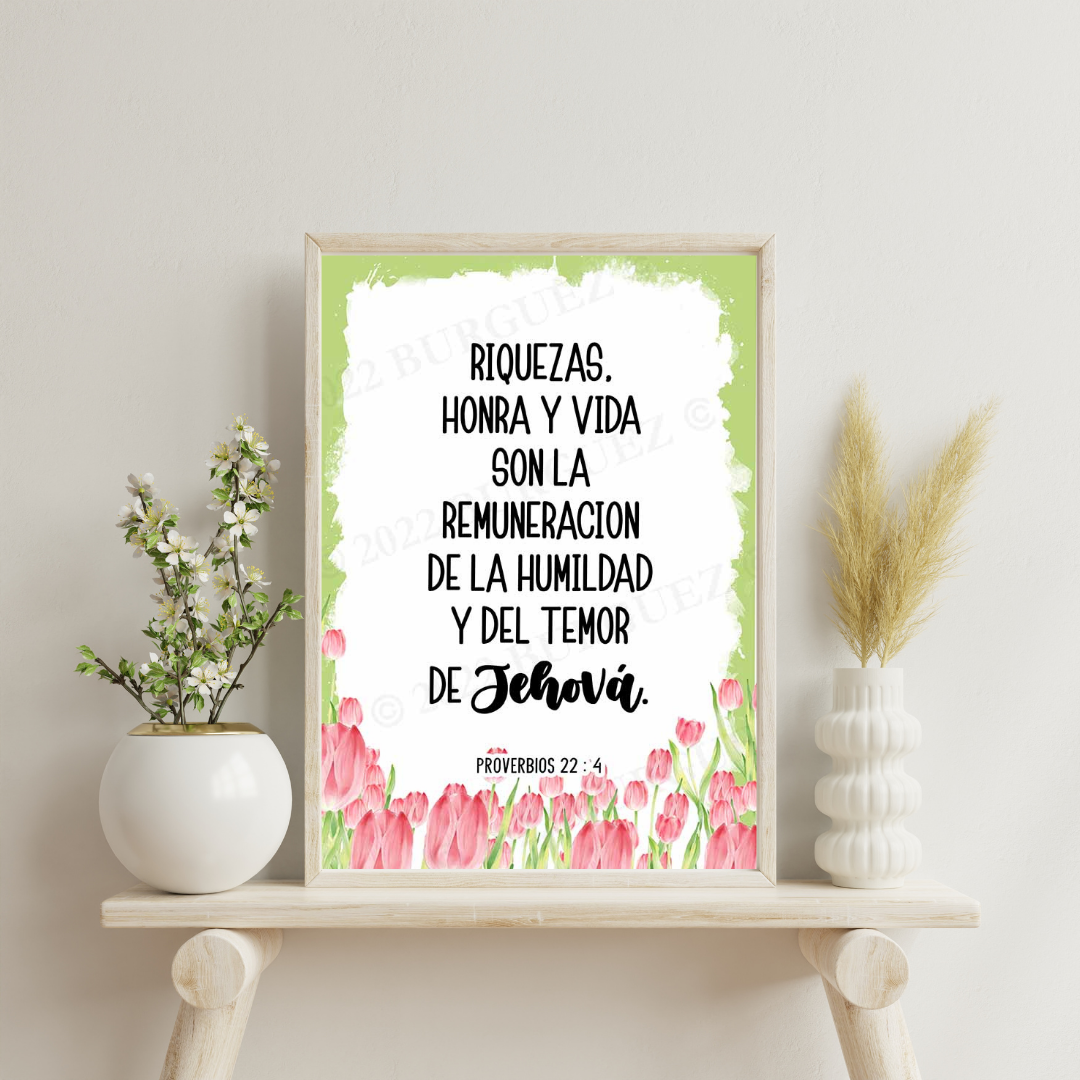 Cuadros con mensajes bíblicos y positivos - Imagen 10